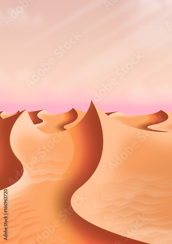 Arabia sand dunes