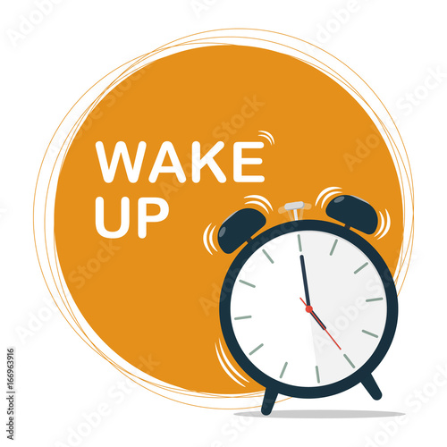 wake up sun circle vector