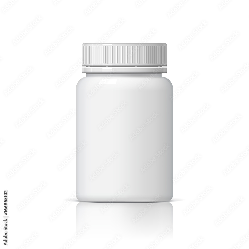 Realistic plastic bottle. Векторный объект Stock | Adobe Stock