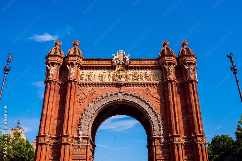 Obraz premium Arch Barcelona, Spain.