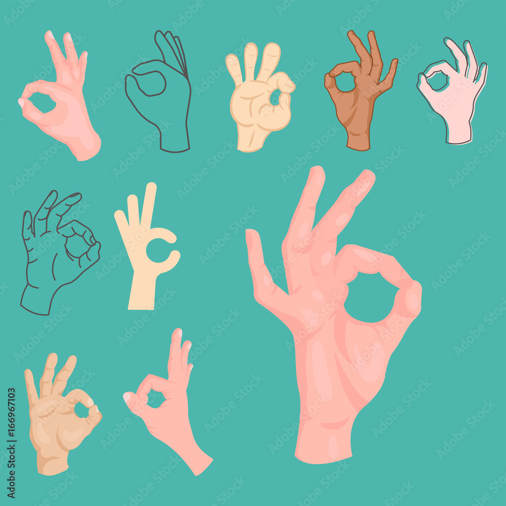 Ok hands success gesture okey yes agreement signal business human agree best approval vector. Ok hands success gesture okey yes agreement signal business human agree best approval vector.