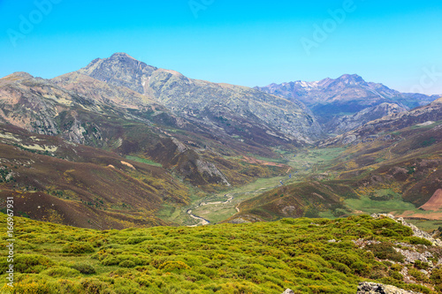 Mountain Palentina. Spain. Pineda Valley.