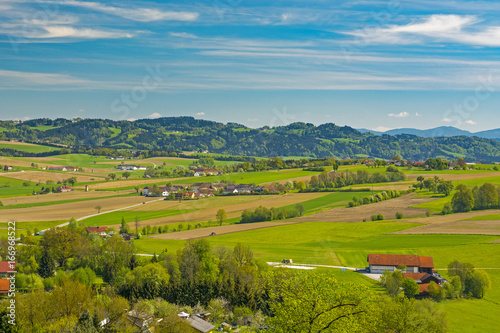 Rural landscape in Upper Austria
