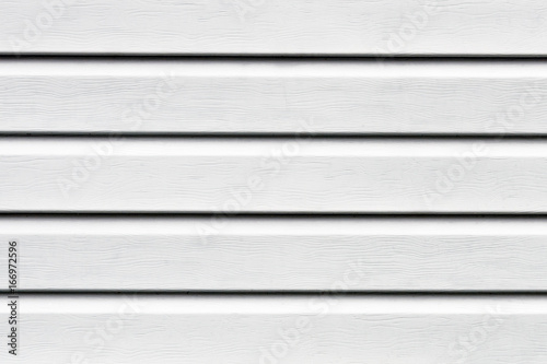 White Painted Wood Planks as Industrial Background