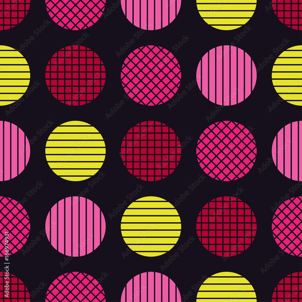 Polka dot seamless pattern. Textile rapport. Polka dot seamless pattern. Textile rapport.