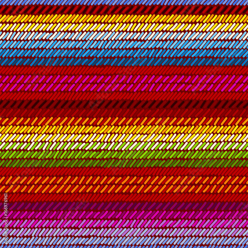 Colorful mexican serape bla...