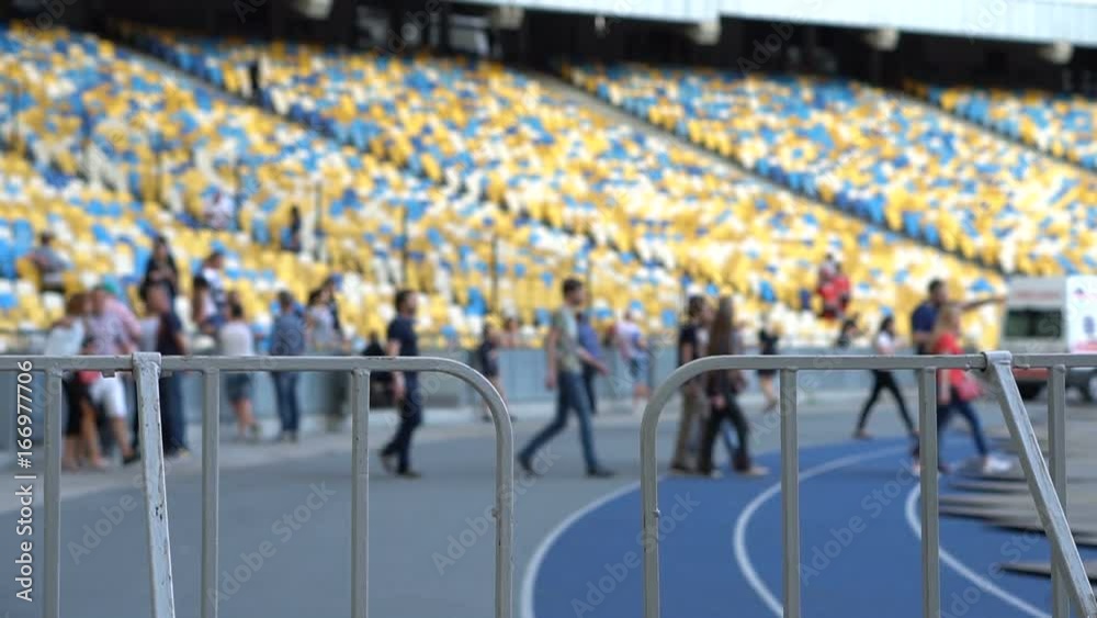 custom made wallpaper toronto digitalBench seat watch in football stadium