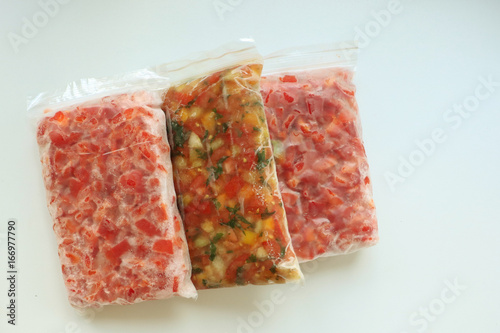 Frozen vegetables are ready to provide you vitamins durring winter. Make freezing in vacuum bags or plastic box and enjoy summer taste durring all year. 