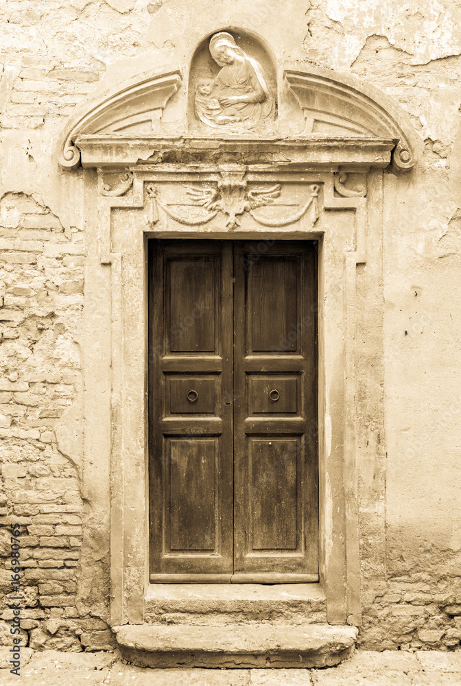 Fototapeta premium old front door