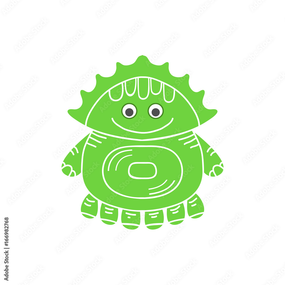 Fototapeta premium Cute monster vector illustration