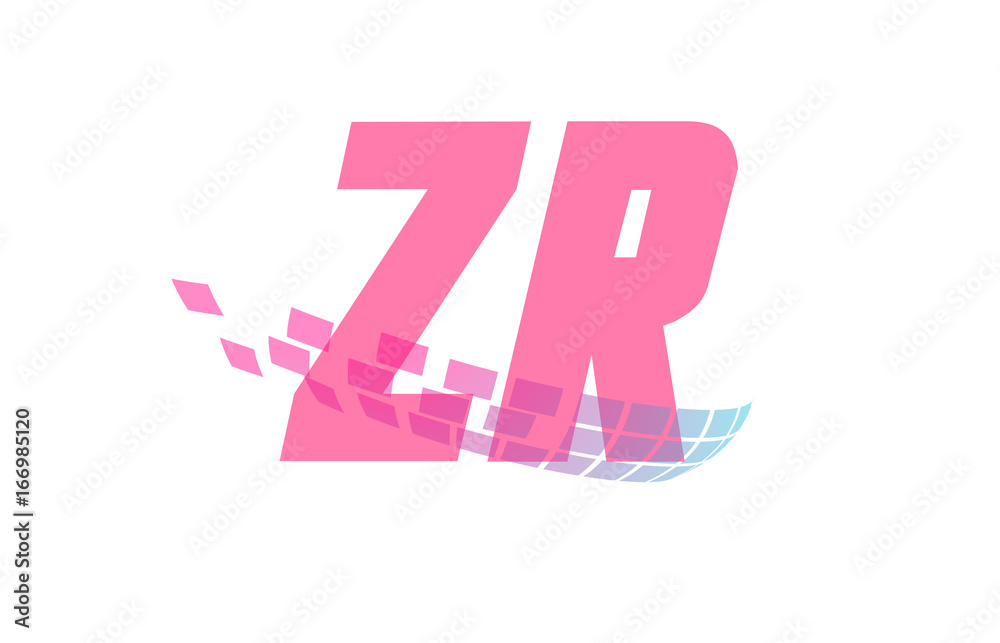 ZR Initial Logo for your startup venture ZR Initial Logo for your startup venture