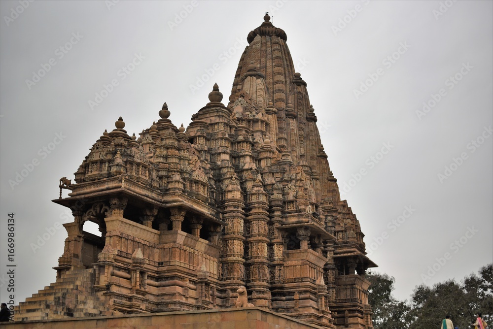 Kandariya Mahadeva Temple (the Great God of the Cave)  at Khajuraho in Madhya Pradesh, India