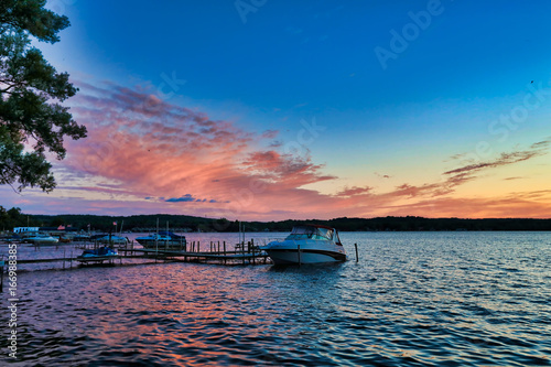Sunsets on Lake Chautauqua are magnificent