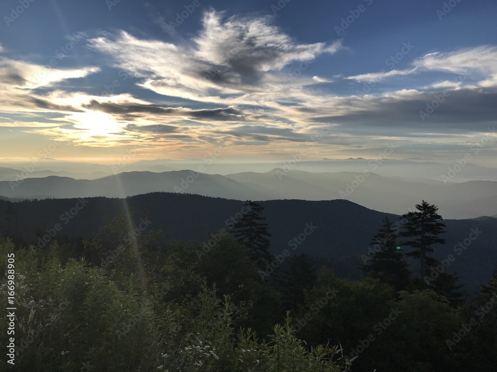 Fototapeta premium Smoky Mountain 