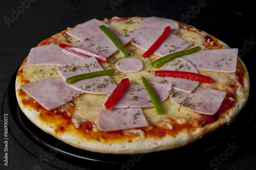 Close-Up Of Pizza On Table
