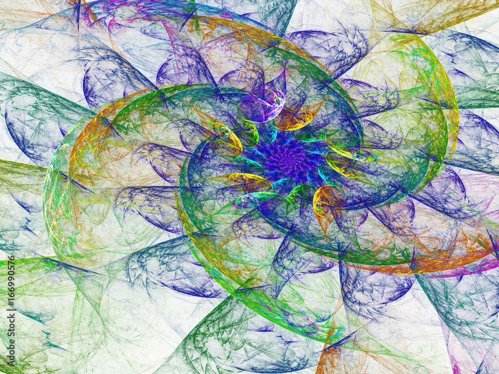 Abstract fractal background Abstract fractal background