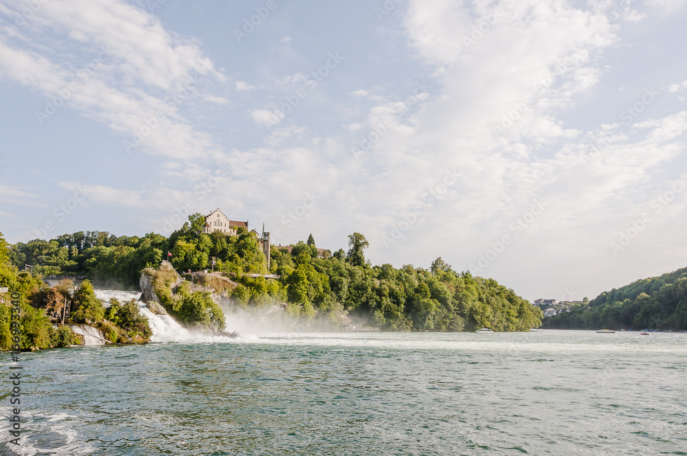 Schaffhausen, Rheinfall, Rhein, Wasserfall, Rheinfallbecken