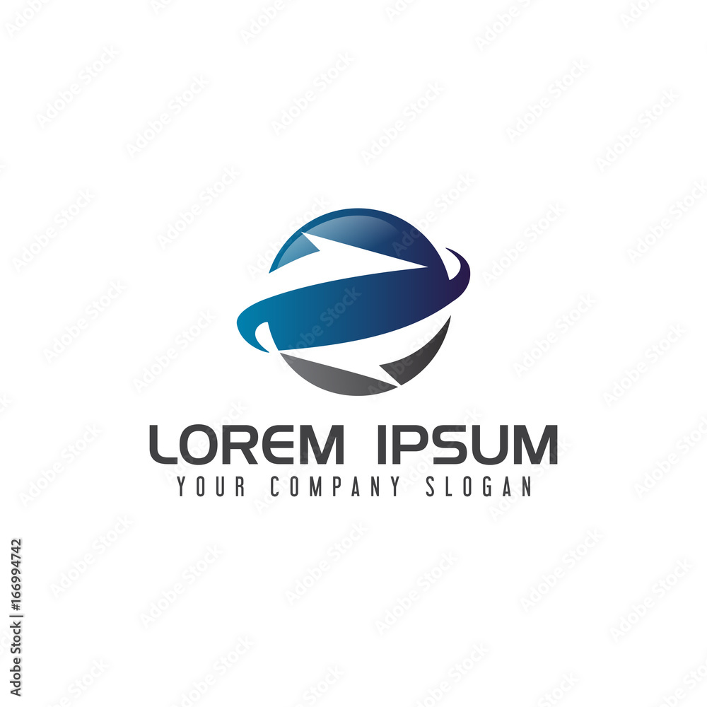 abstract Technology logo design concept template abstract Technology logo design concept template