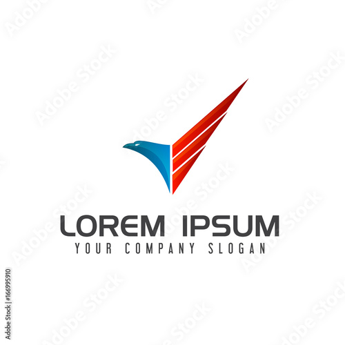 Free Download eagle logo design concept template - GFXLoad