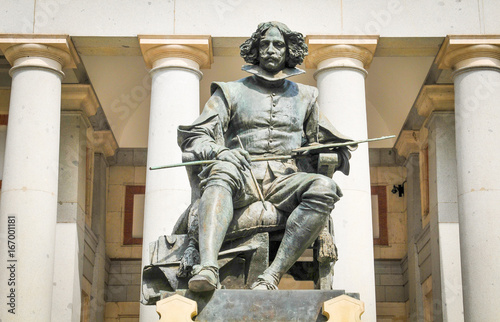 Statue of Velazquez photo