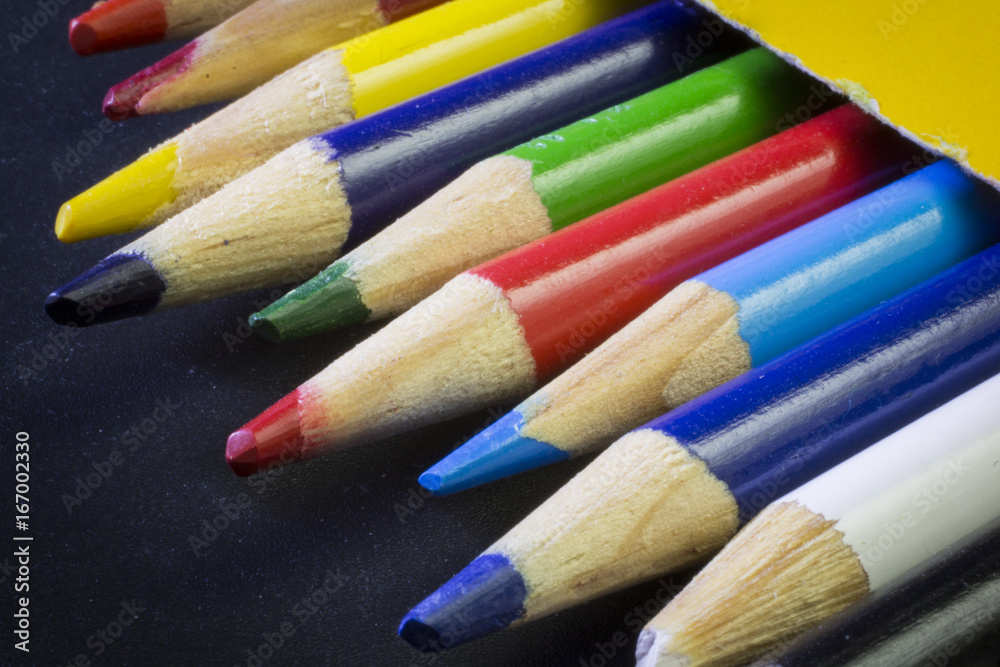 Fototapeta premium Colored pencils