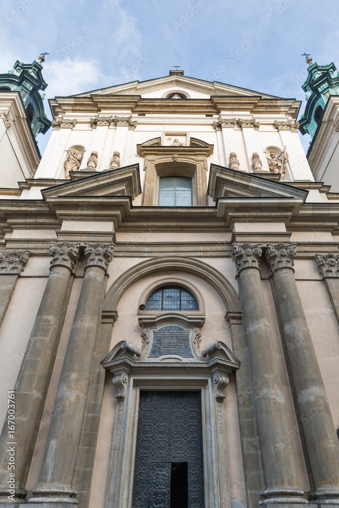 Church of St Anne in Krakow, Poland.