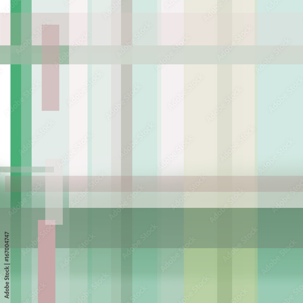 Abstract geometric square background, seamless strip pattern, pastel green, yellow, pink. Cover layout modern design. Technology template for magazine, brochure, poster, leaflet, booklet, report