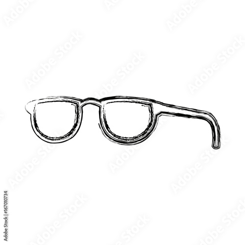 fashion glasses frame accessory icon