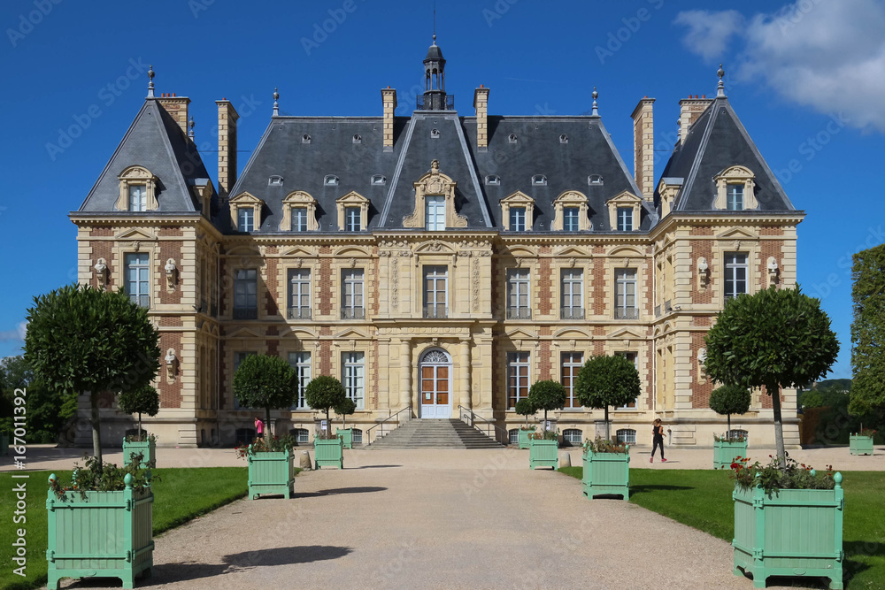 Chateau de Sceaux - grand country house in Sceaux, Hauts-de-Seine, not far from Paris, France.