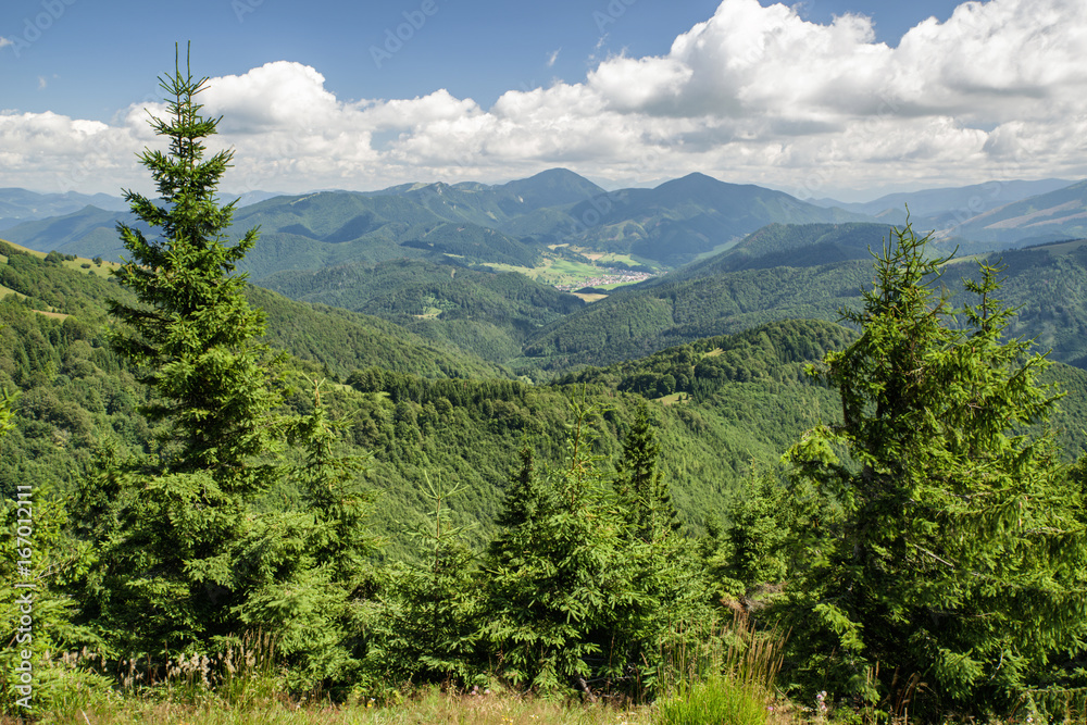 Beautiful mountain landscape, Slovakia Beautiful mountain landscape, Slovakia