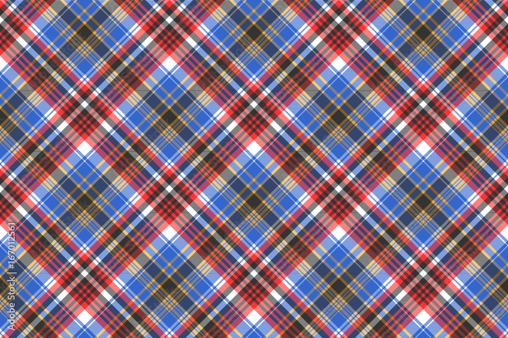 Blue check plaid tartan seamless pattern Blue check plaid tartan seamless pattern