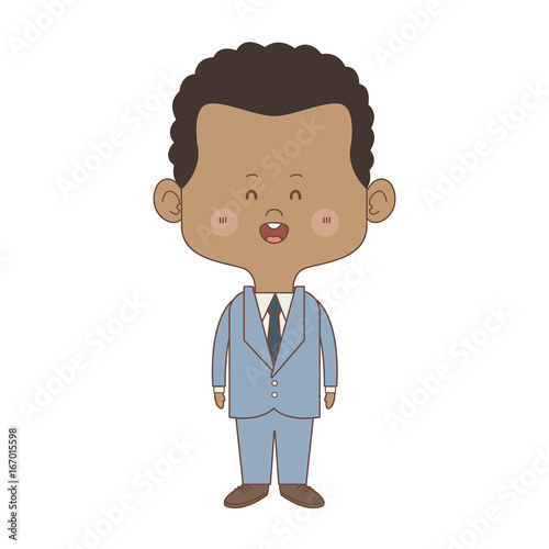 young happy groom man wear suit married