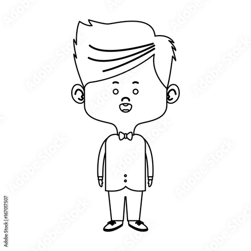 young happy groom man wear suit married