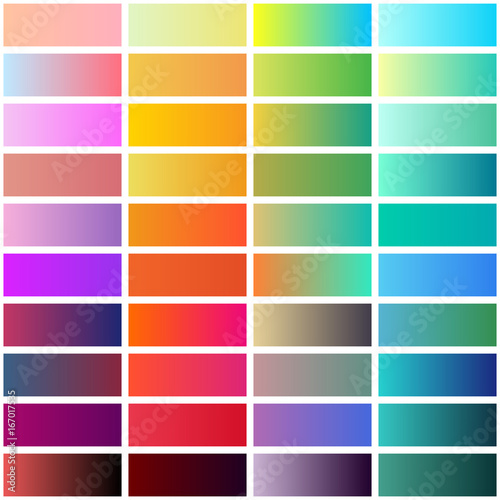 gradient swatches collection