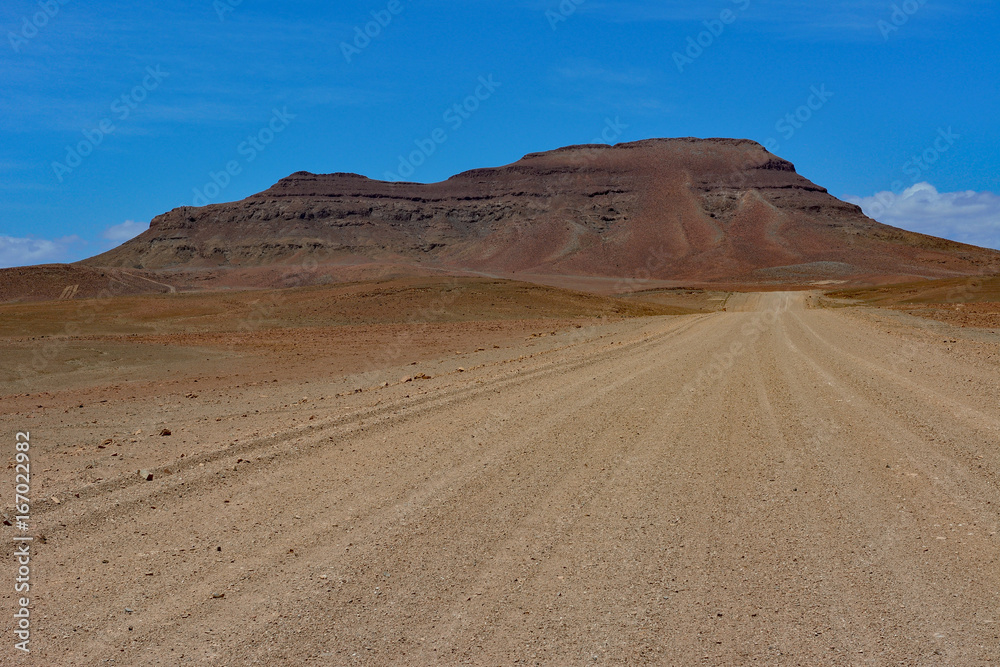 Namibia Damaraland gravel road