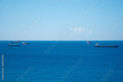 transport ships at sea © KVN1777