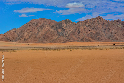 Namibia gravel road D707
