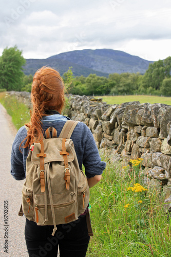 Schottisches Mädchen