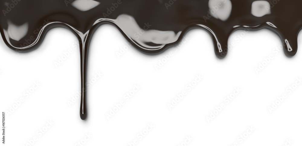 dark chocolate pouring isolated, 3d illustration dark chocolate pouring isolated, 3d illustration