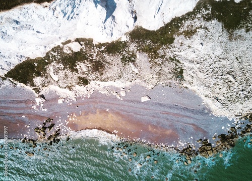 cliff from above