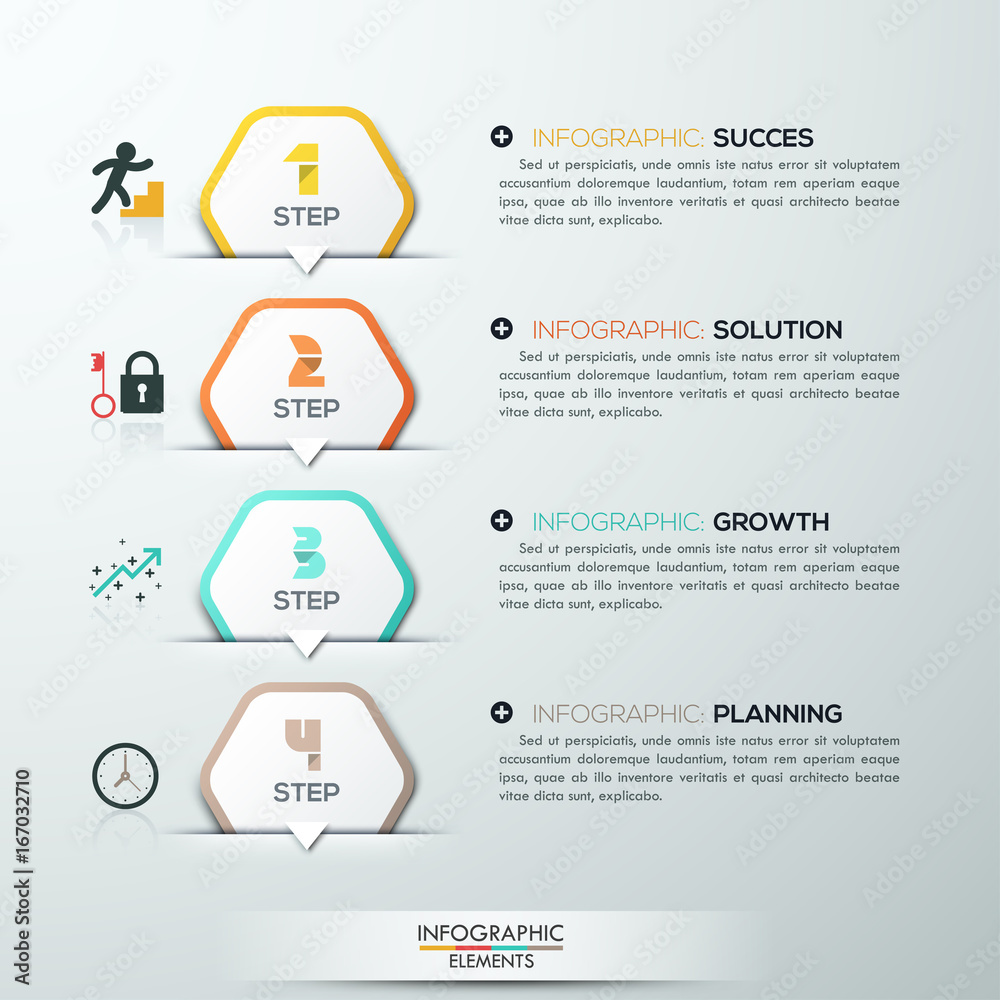 Modern infographics options banner. Modern infographics options banner.