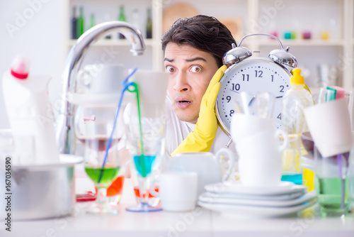 Man failing to meet the deadlines of housekeeping job