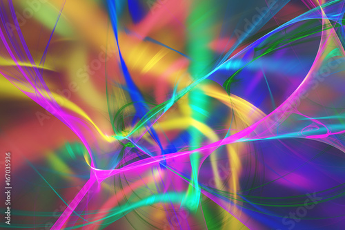 Abstract fractal background