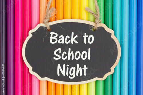 Fotografie Back to School Night message