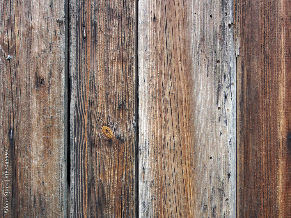 Hintergrund, Textur: Verwittertes Holz, braun Hintergrund, Textur: Verwittertes Holz, braun