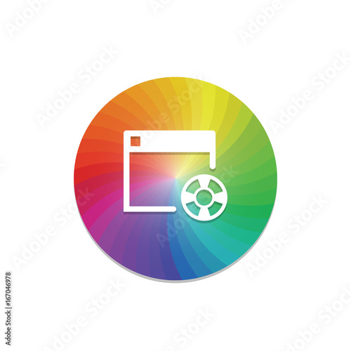 Color Circle - App Push-Button