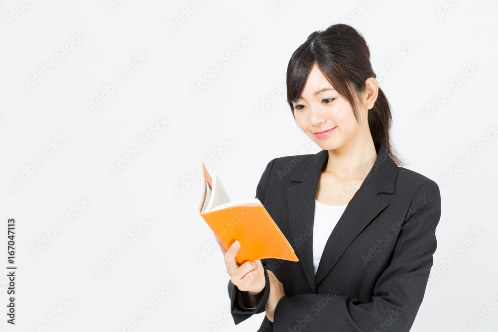 portrait of asian businesswoman isolated on white background portrait of asian businesswoman isolated on white background