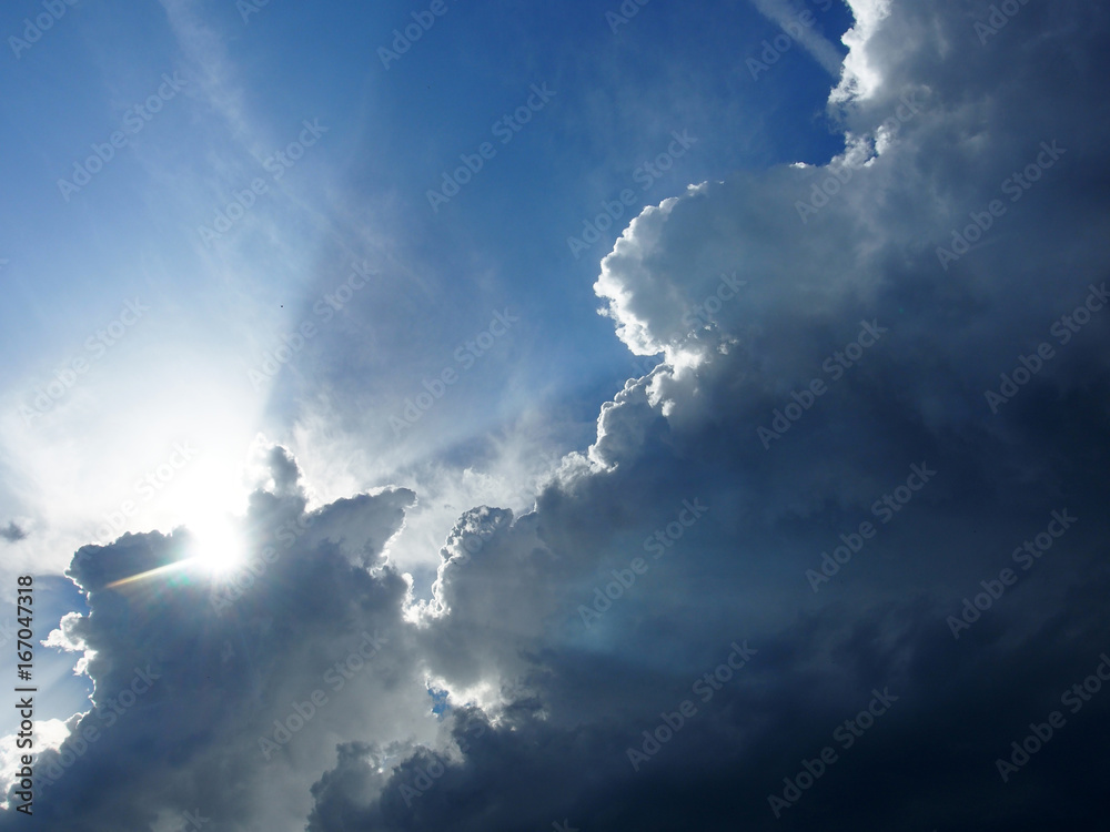 Wetterwechsel: Aufziehendes Gewitter
