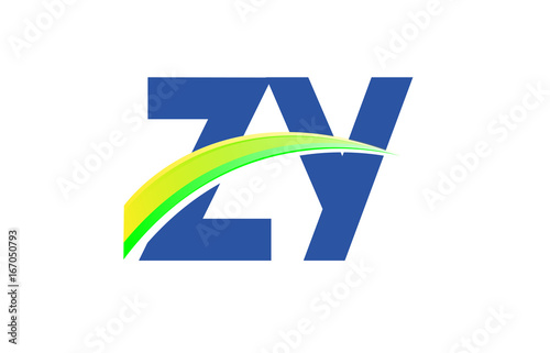 Free Download ZY Initial Logo for your startup venture - GFXLoad