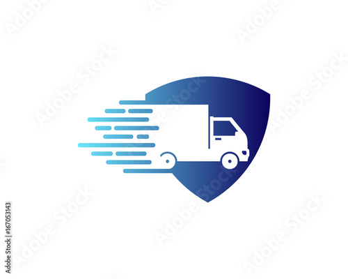 Delivery Guard Icon Logo Design Element